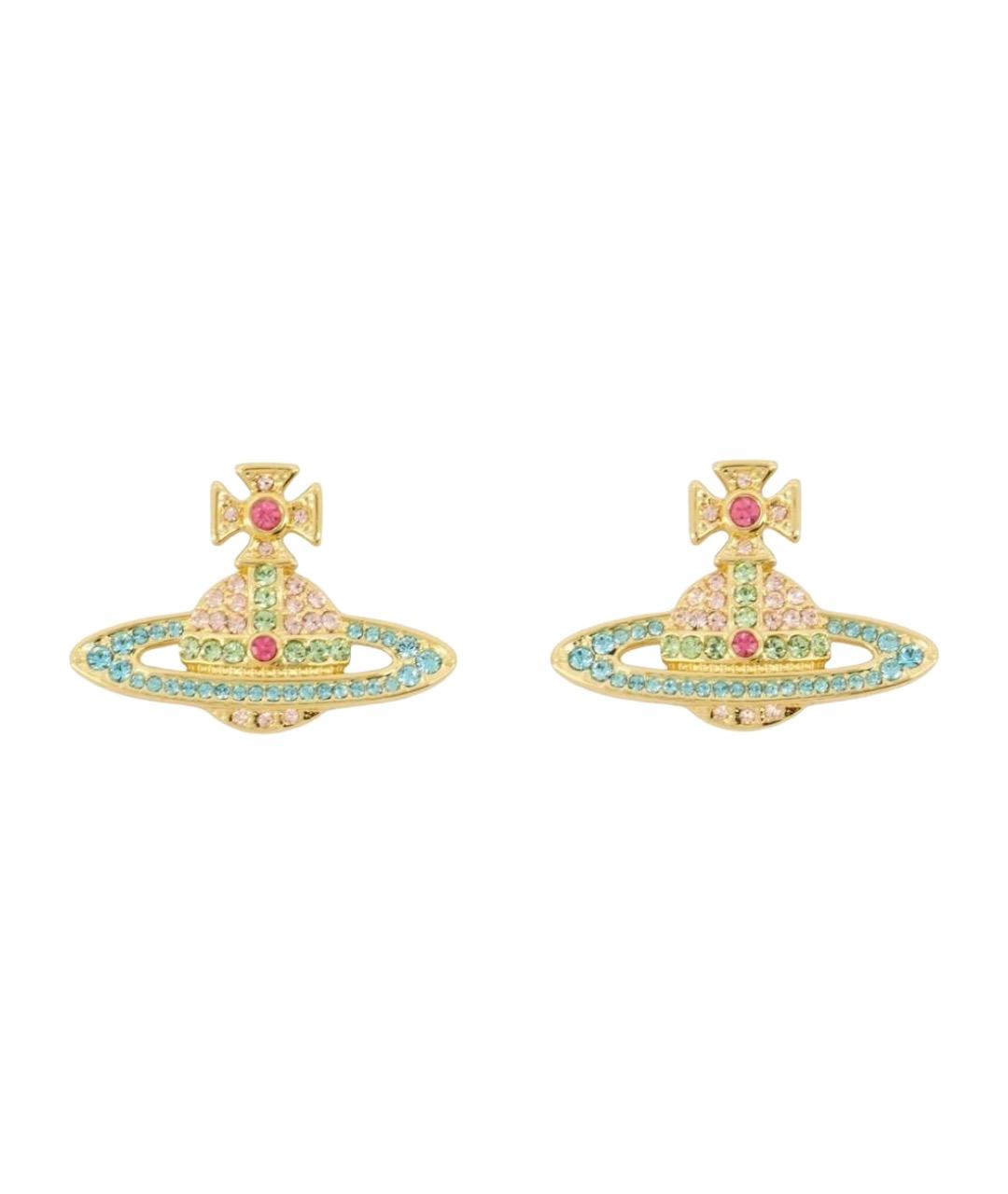 VIVIENNE WESTWOOD Серебряные металлические серьги, фото 1
