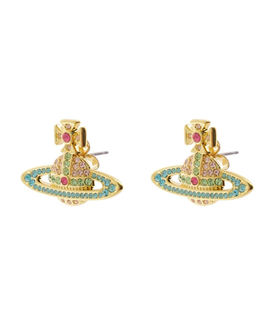 VIVIENNE WESTWOOD Серебряные металлические серьги, фото 2
