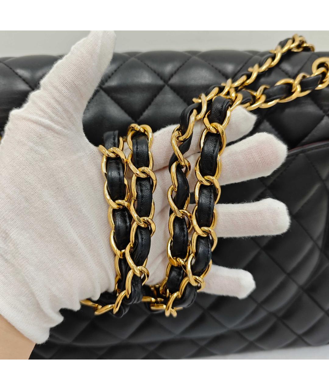 CHANEL Черная сумка через плечо, фото 6