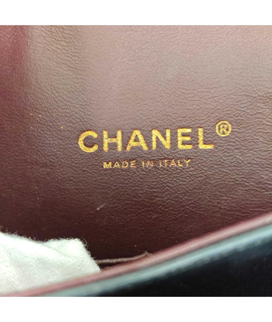 CHANEL Черная сумка через плечо, фото 4