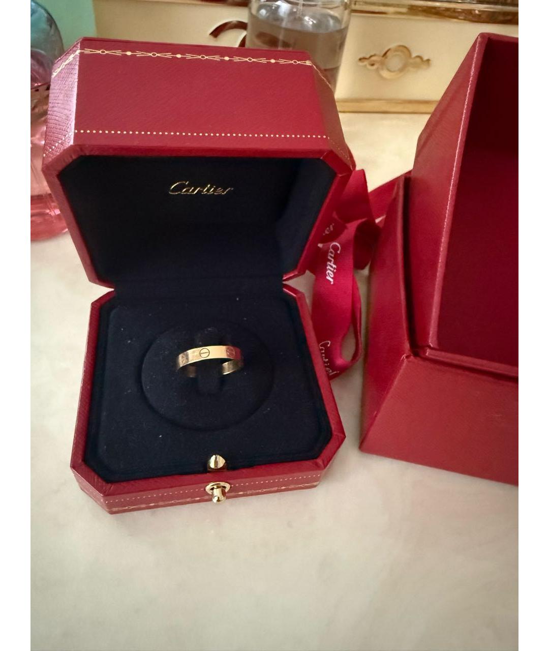 CARTIER Желтое кольцо из желтого золота, фото 5
