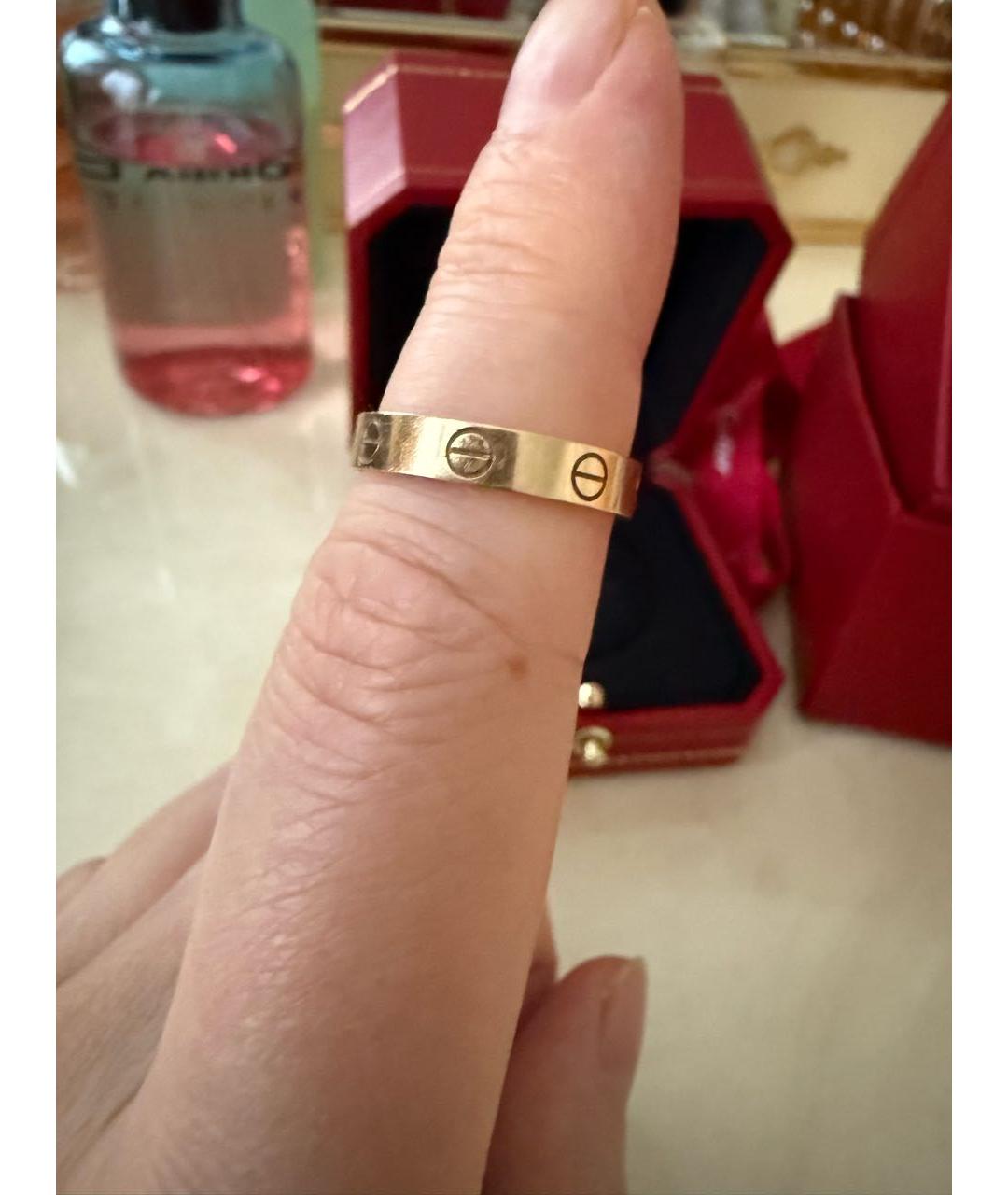 CARTIER Желтое кольцо из желтого золота, фото 4
