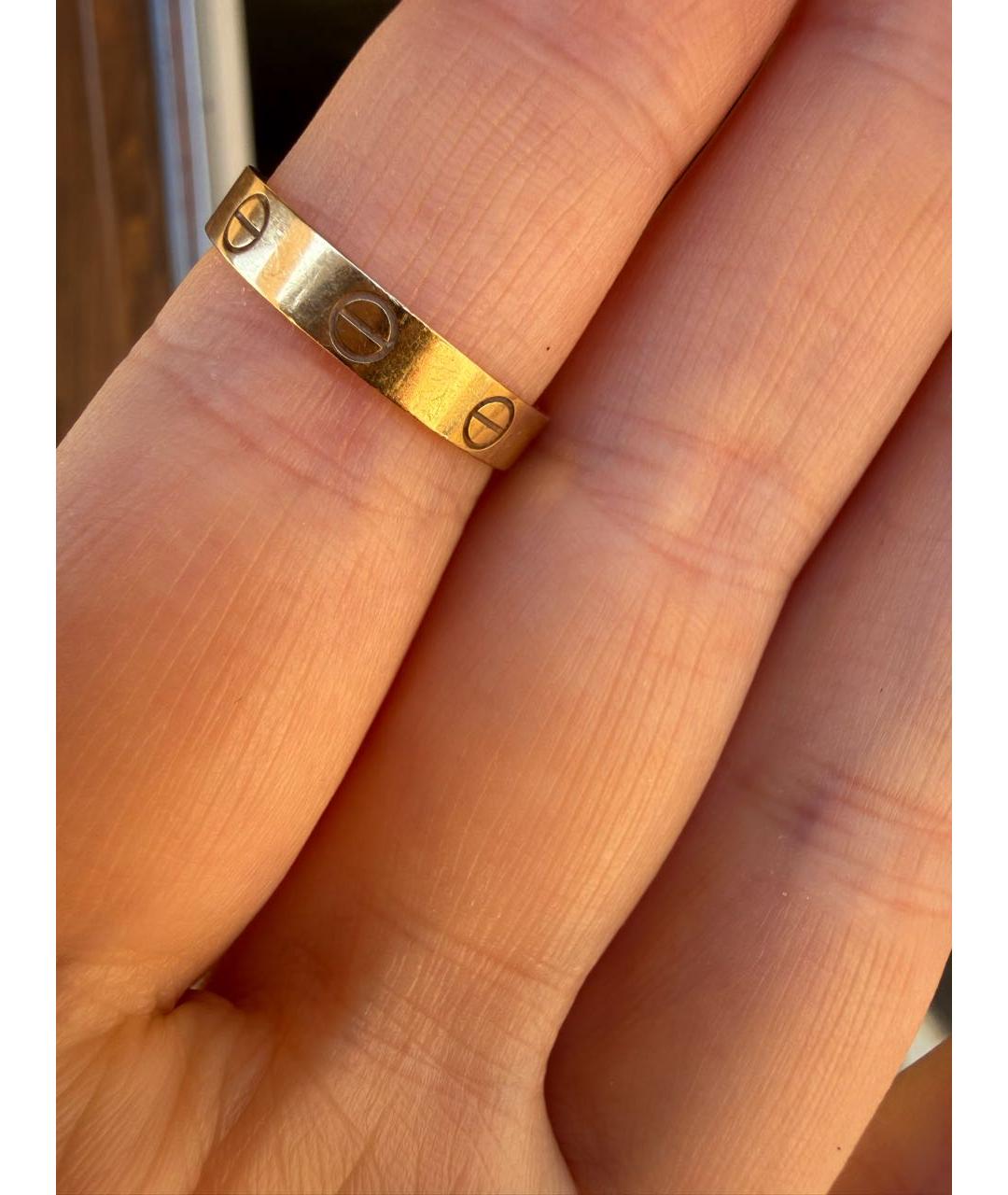 CARTIER Желтое кольцо из желтого золота, фото 3