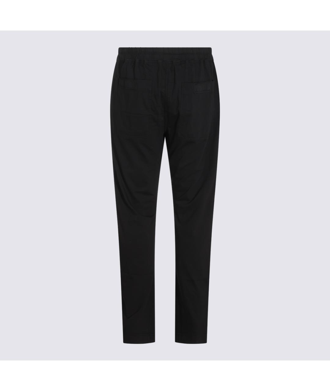 RICK OWENS DRKSHDW Черные хлопковые повседневные брюки, фото 2