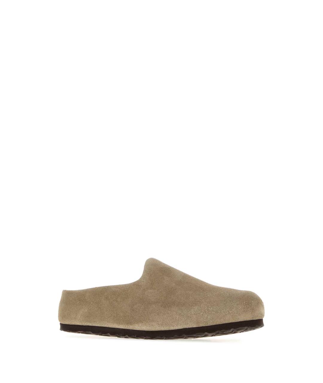 BIRKENSTOCK Серые замшевые мюли, фото 2