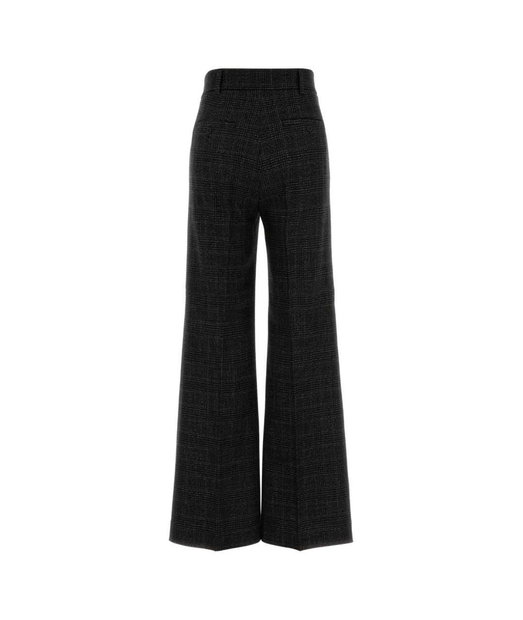 WEEKEND MAX MARA Мульти шерстяные прямые брюки, фото 2