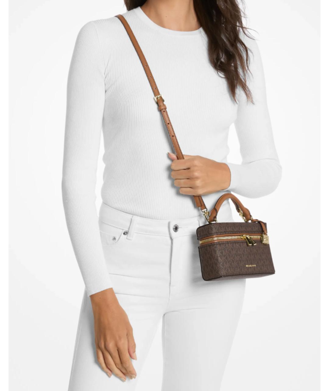 MICHAEL KORS Мульти тканевая сумка с короткими ручками, фото 3