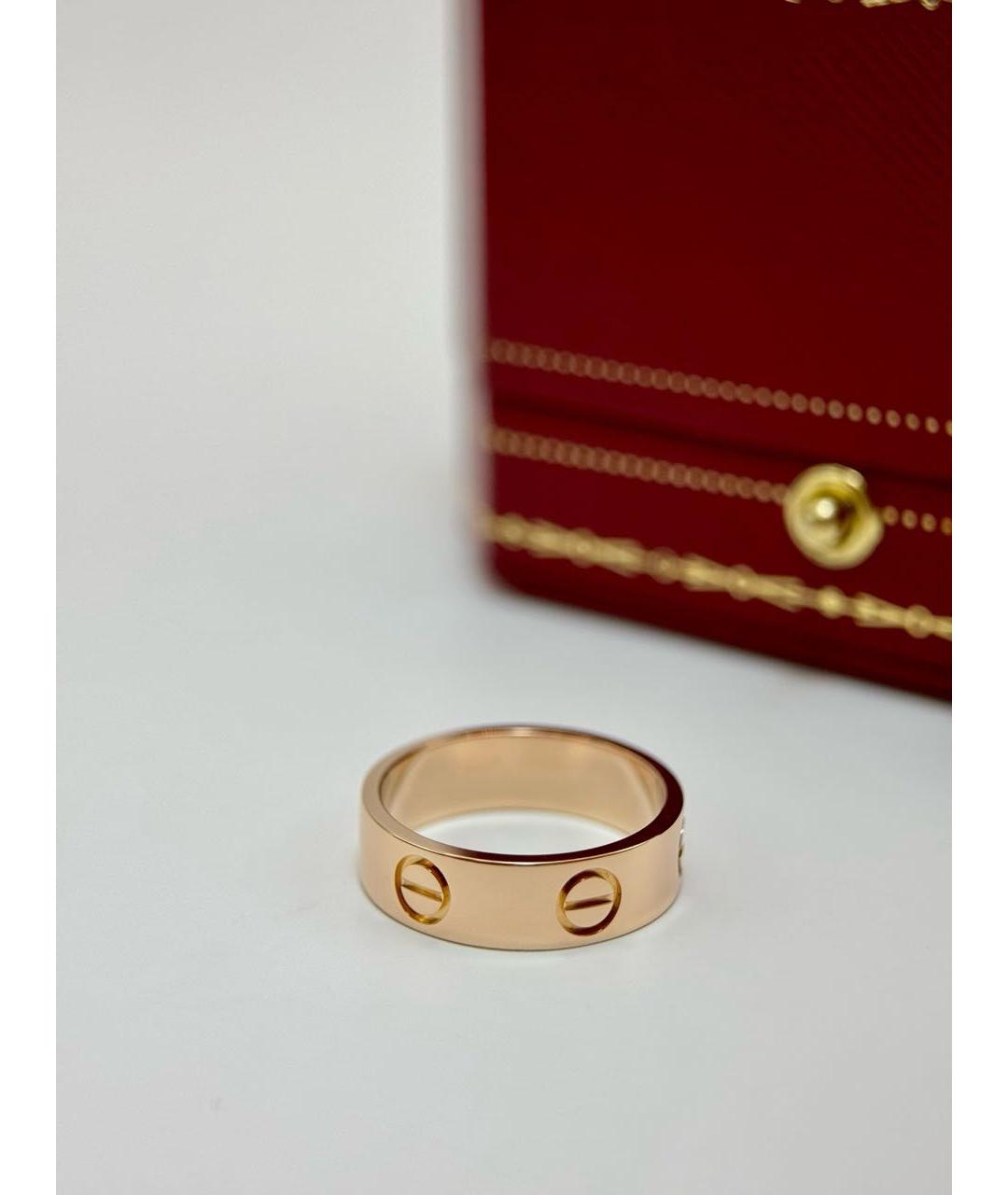 CARTIER Золотое кольцо из розового золота, фото 6