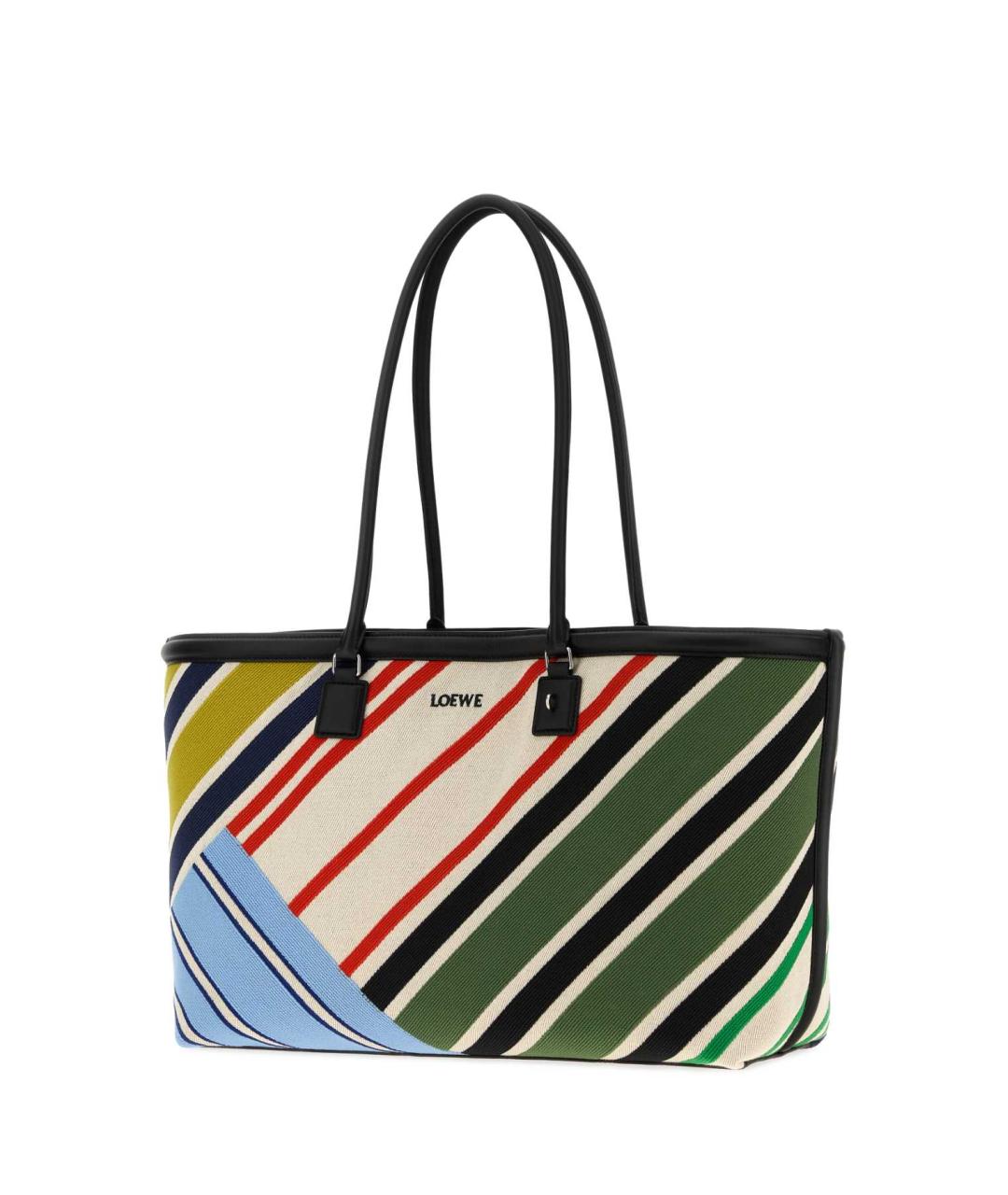 LOEWE Мульти сумка тоут из канвы, фото 2