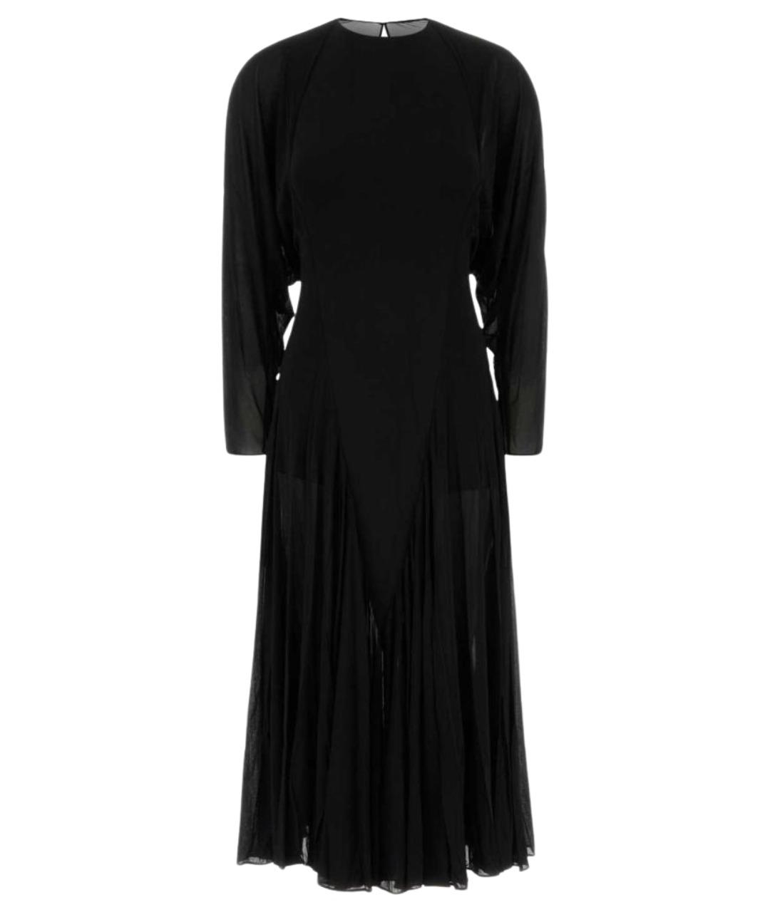 ALAIA Черное вискозное платье, фото 1