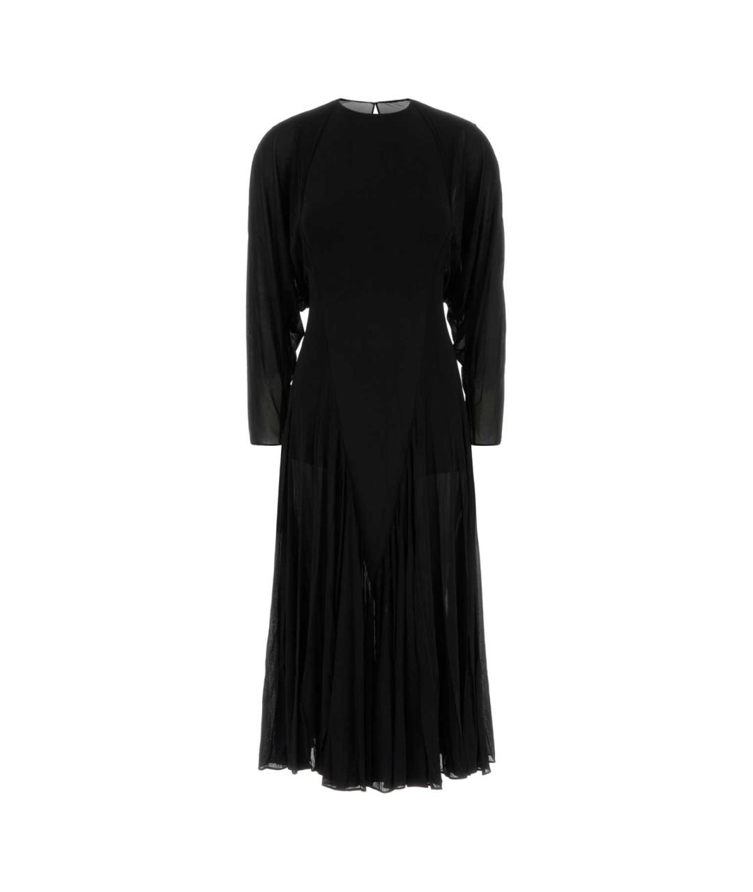 ALAIA Черное вискозное платье, фото 3