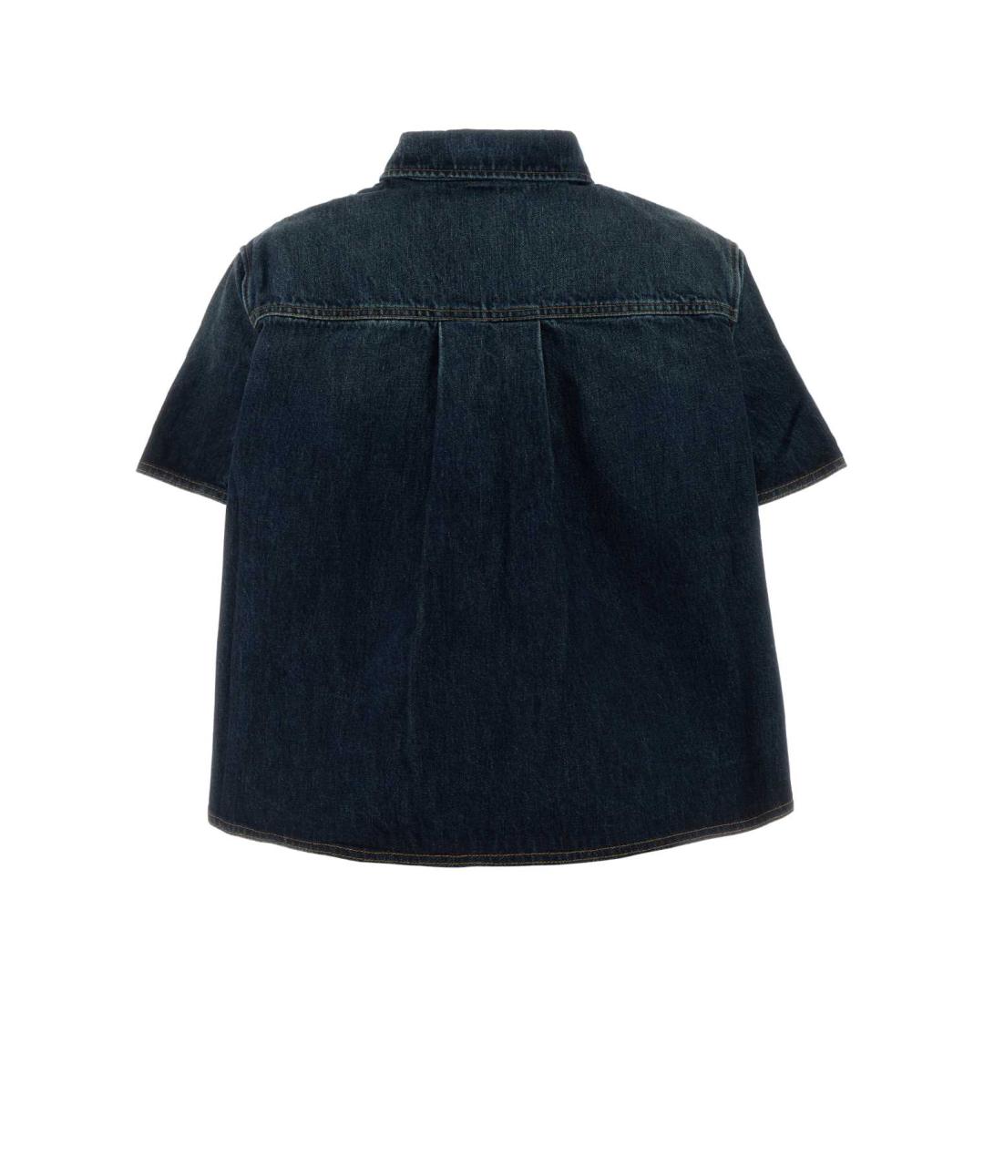 LOEWE Синяя хлопковая рубашка, фото 2