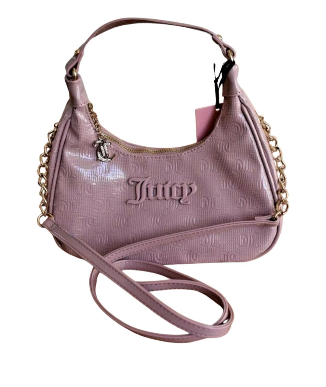 JUICY COUTURE Розовая сумка через плечо, фото 1