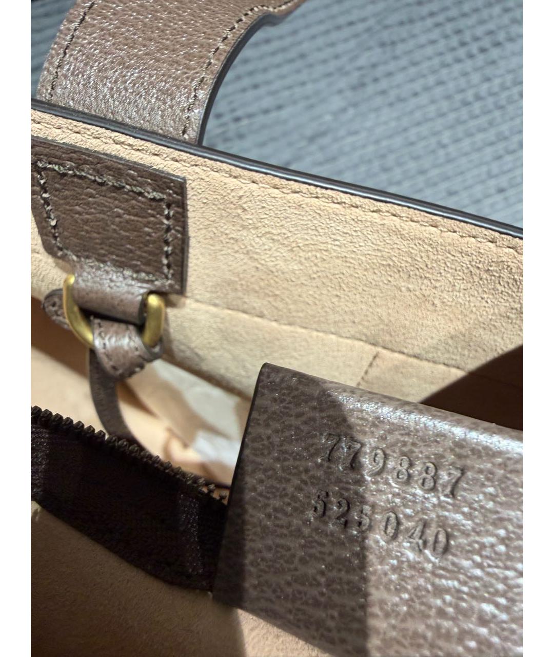 GUCCI Коричневая сумка тоут, фото 6