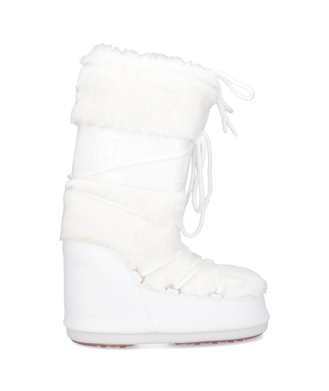 MOON BOOT Белые синтетические сапоги, фото 6
