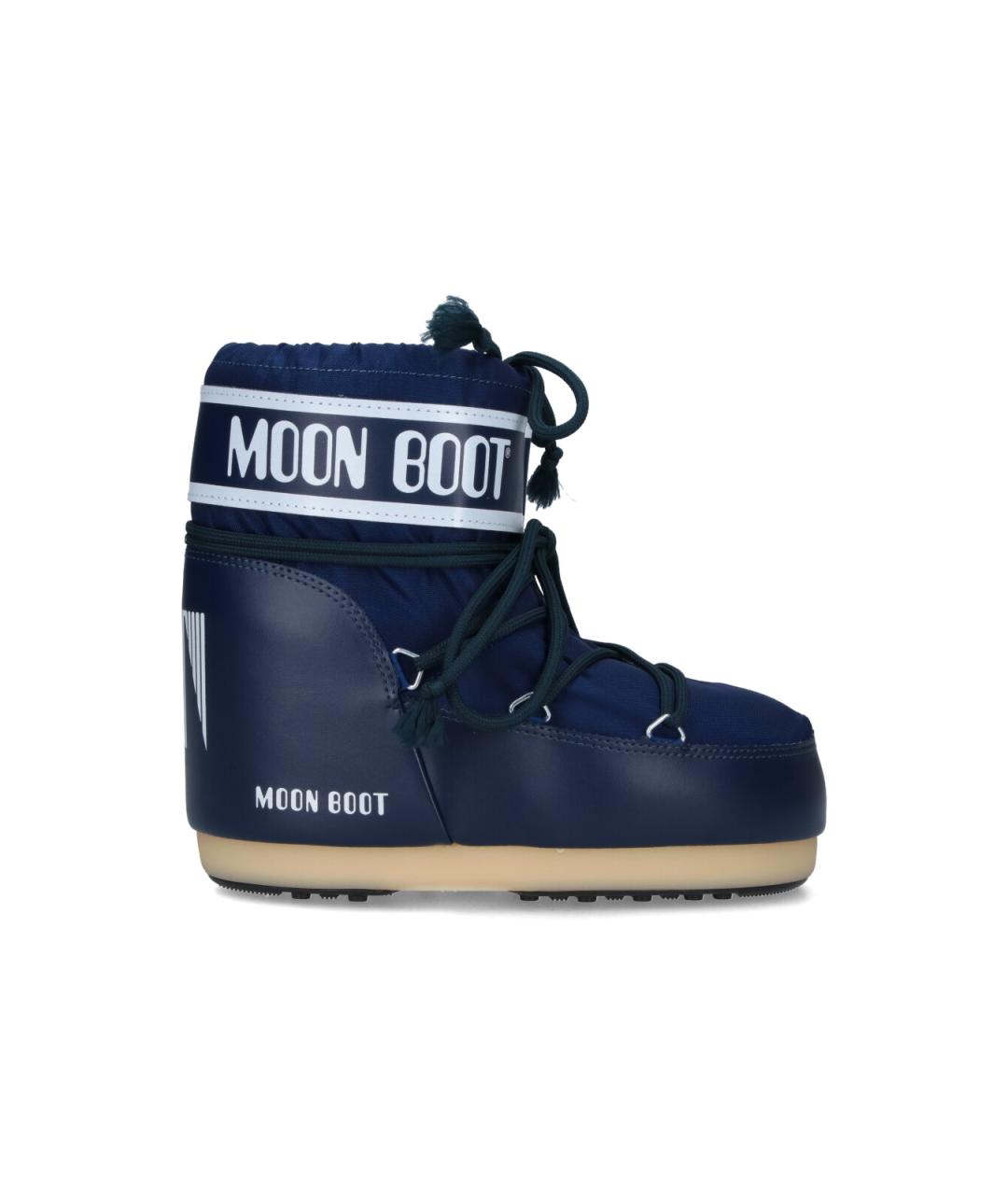 MOON BOOT Синие синтетические ботинки, фото 6