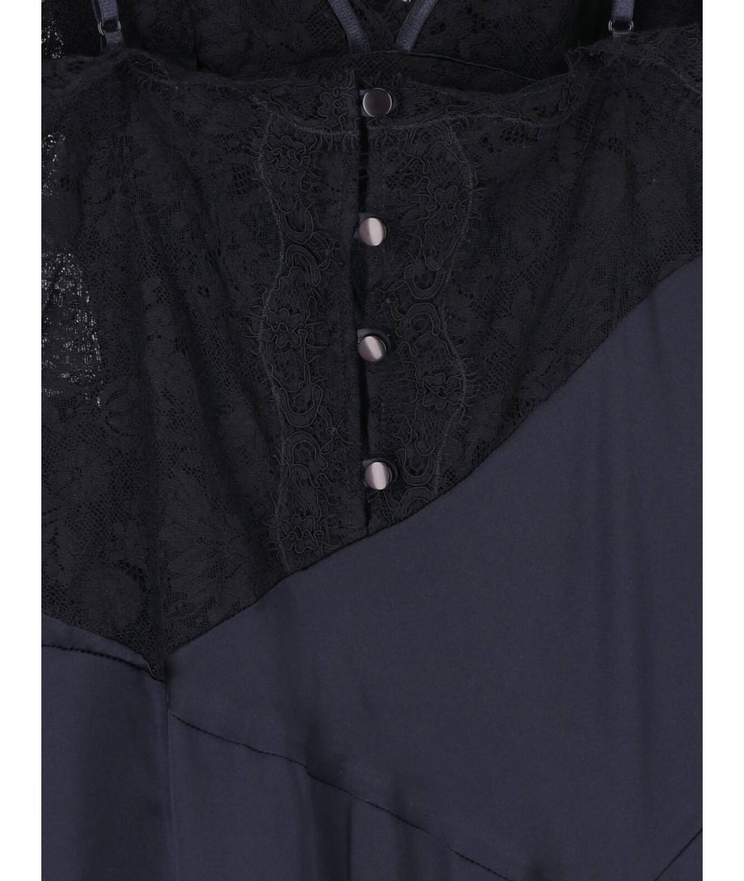 ISABEL MARANT Черное шелковое платье, фото 3