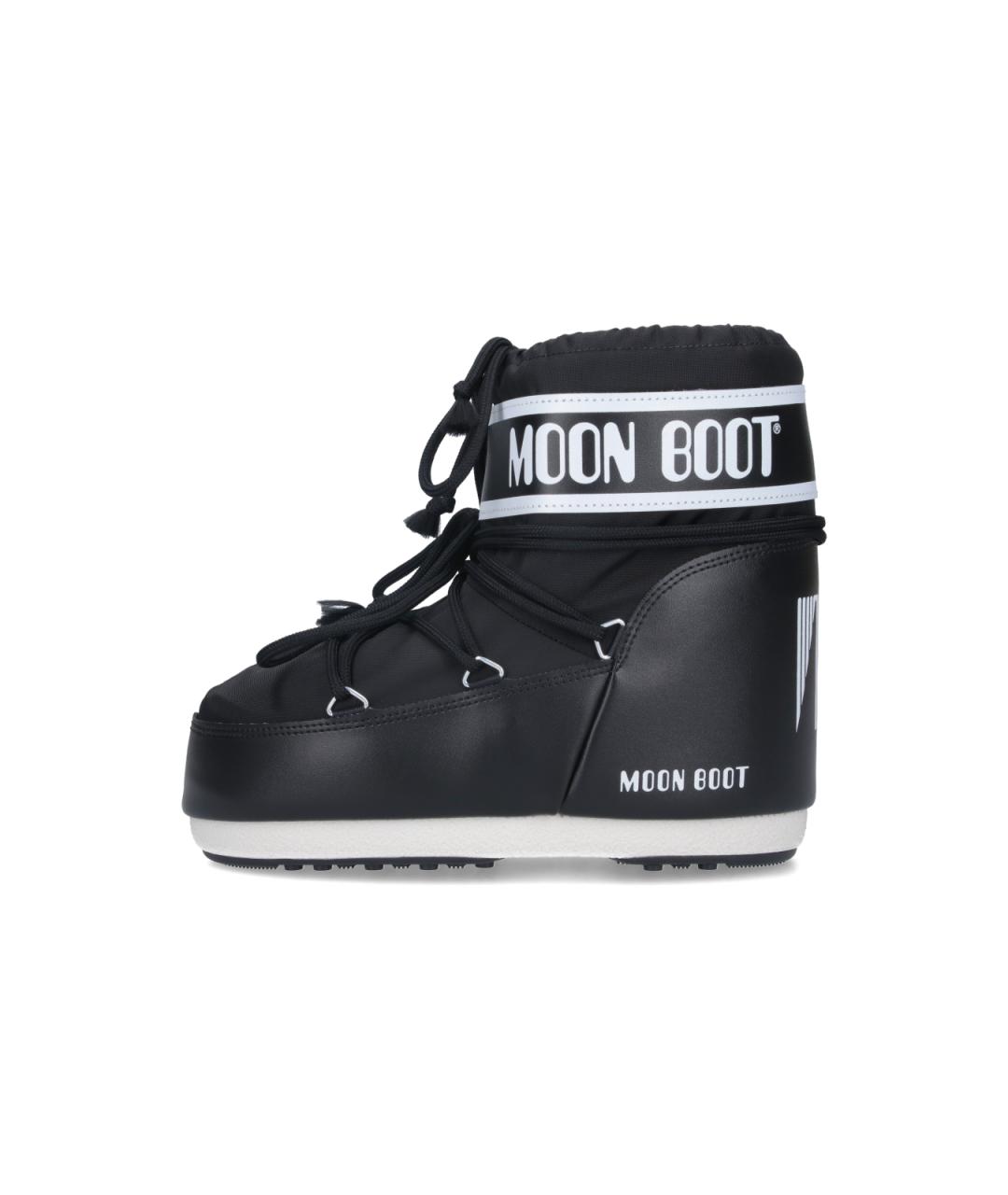 MOON BOOT Черные синтетические ботинки, фото 3