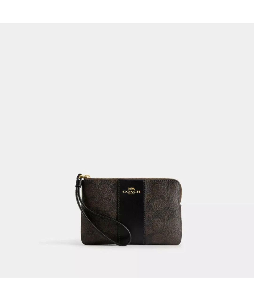 COACH Коричневый кошелек, фото 5