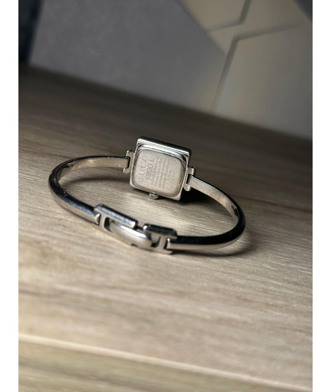 GUCCI Серебряные часы, фото 4