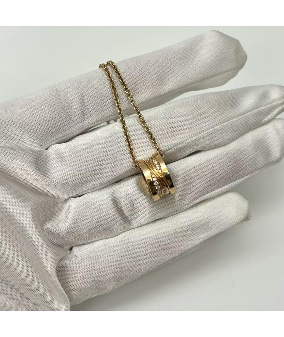 BVLGARI Золотая подвеска из розового золота, фото 5