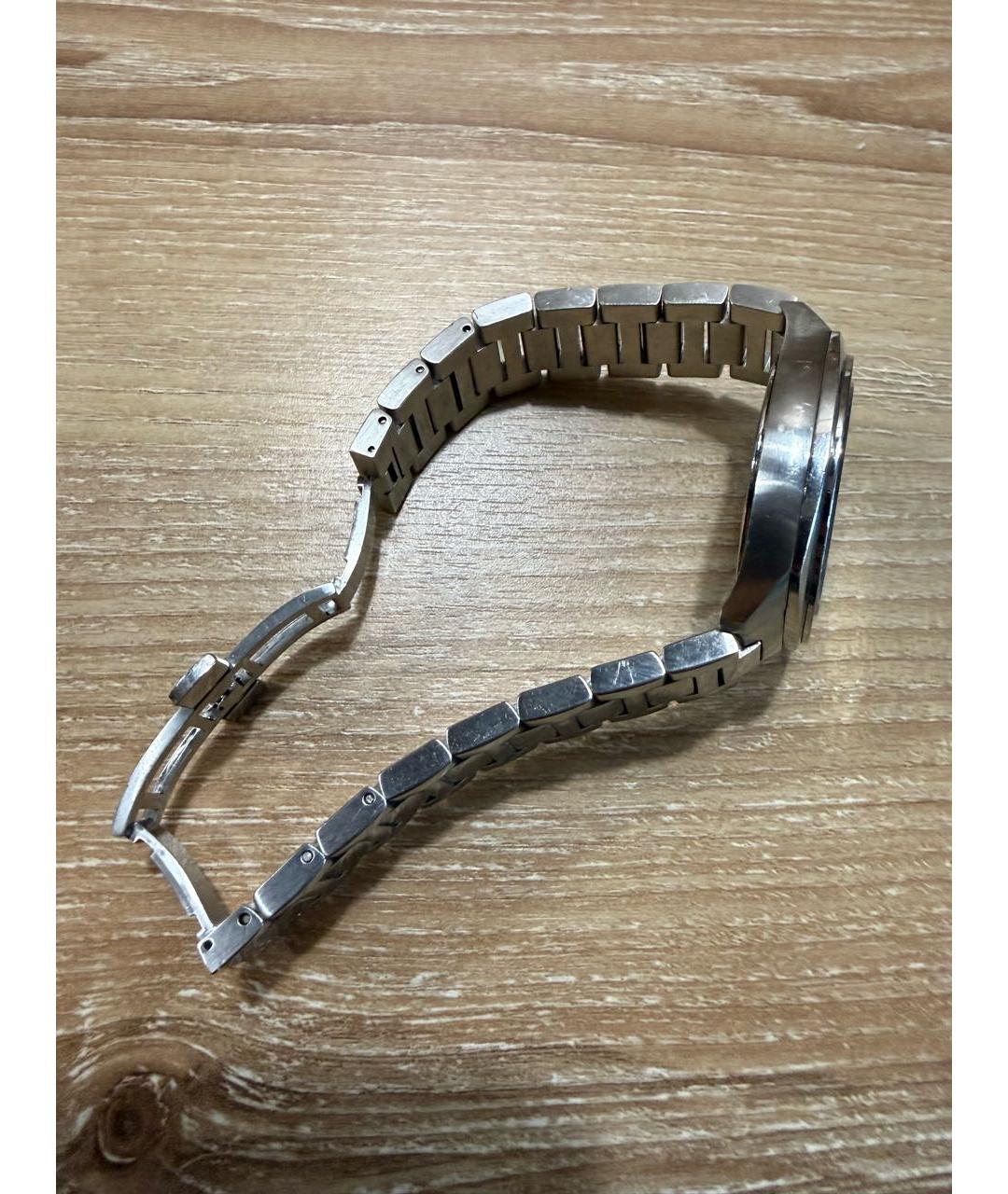 GUCCI Серебряные стальные часы, фото 3