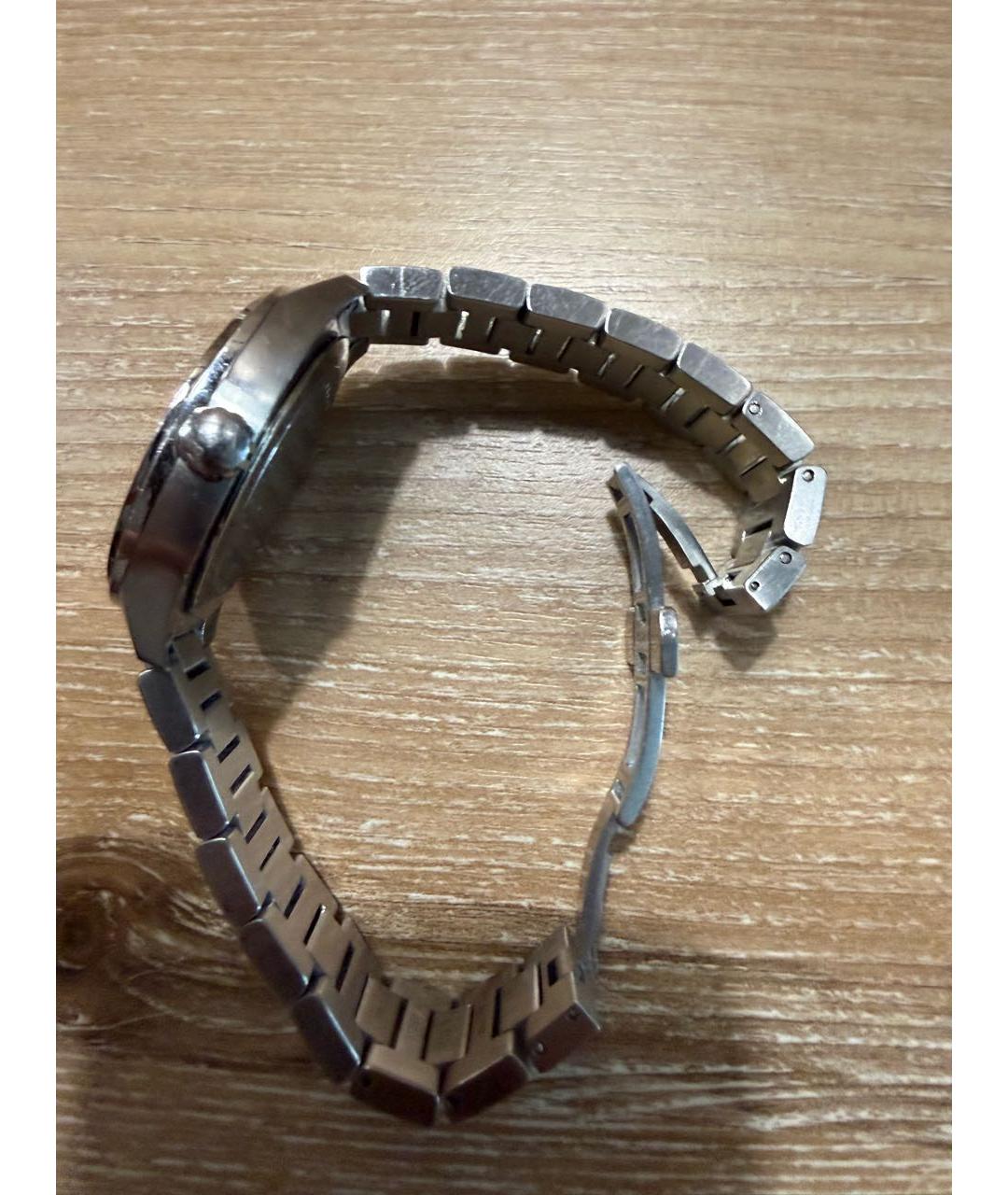 GUCCI Серебряные стальные часы, фото 4
