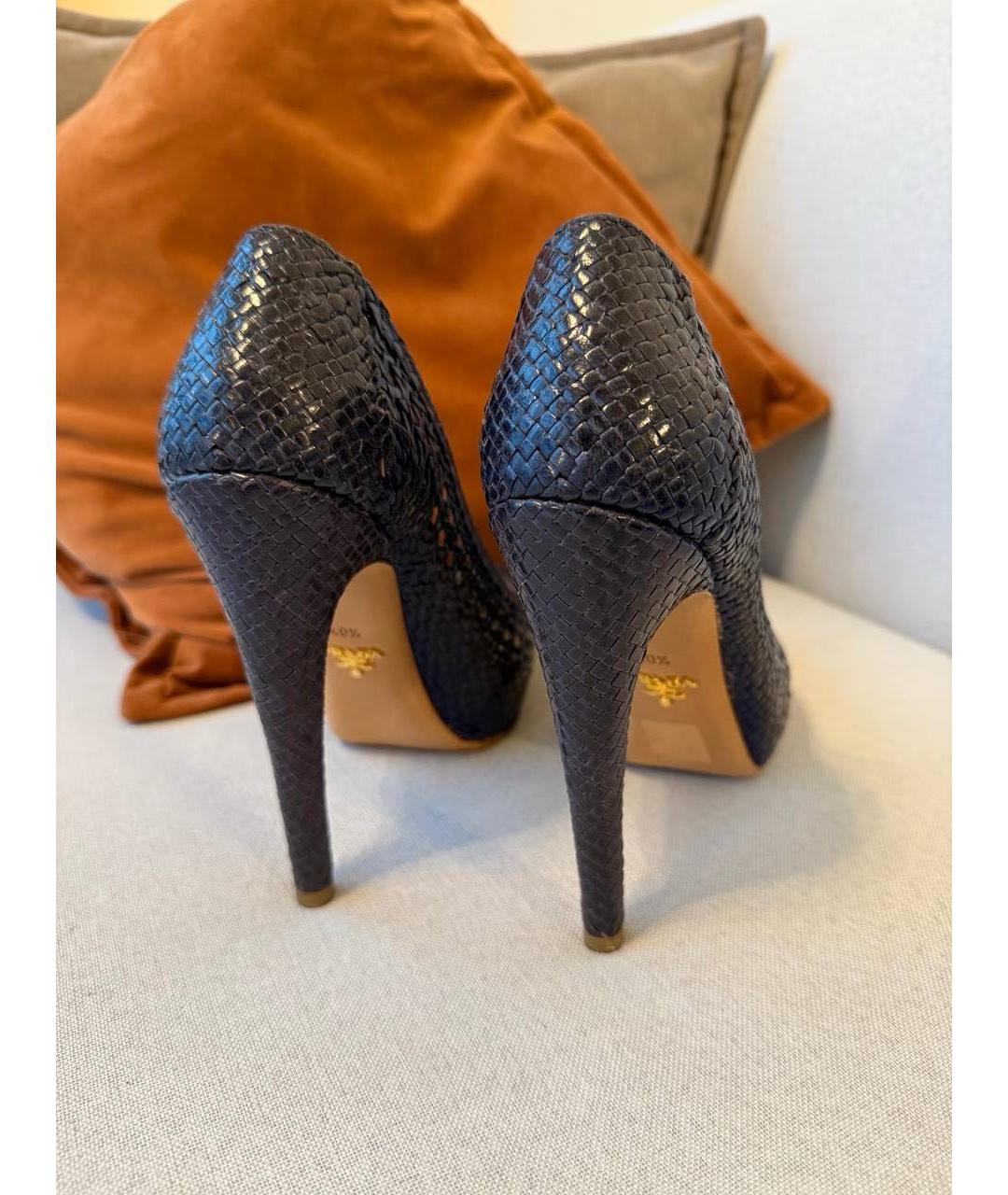 PRADA Кожаные туфли, фото 7