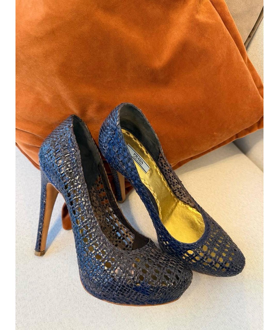 PRADA Кожаные туфли, фото 8