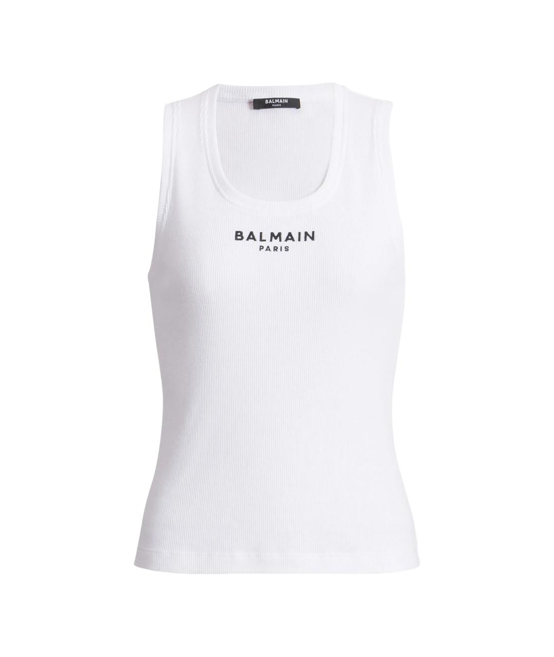 BALMAIN Хлопковая майка, фото 1