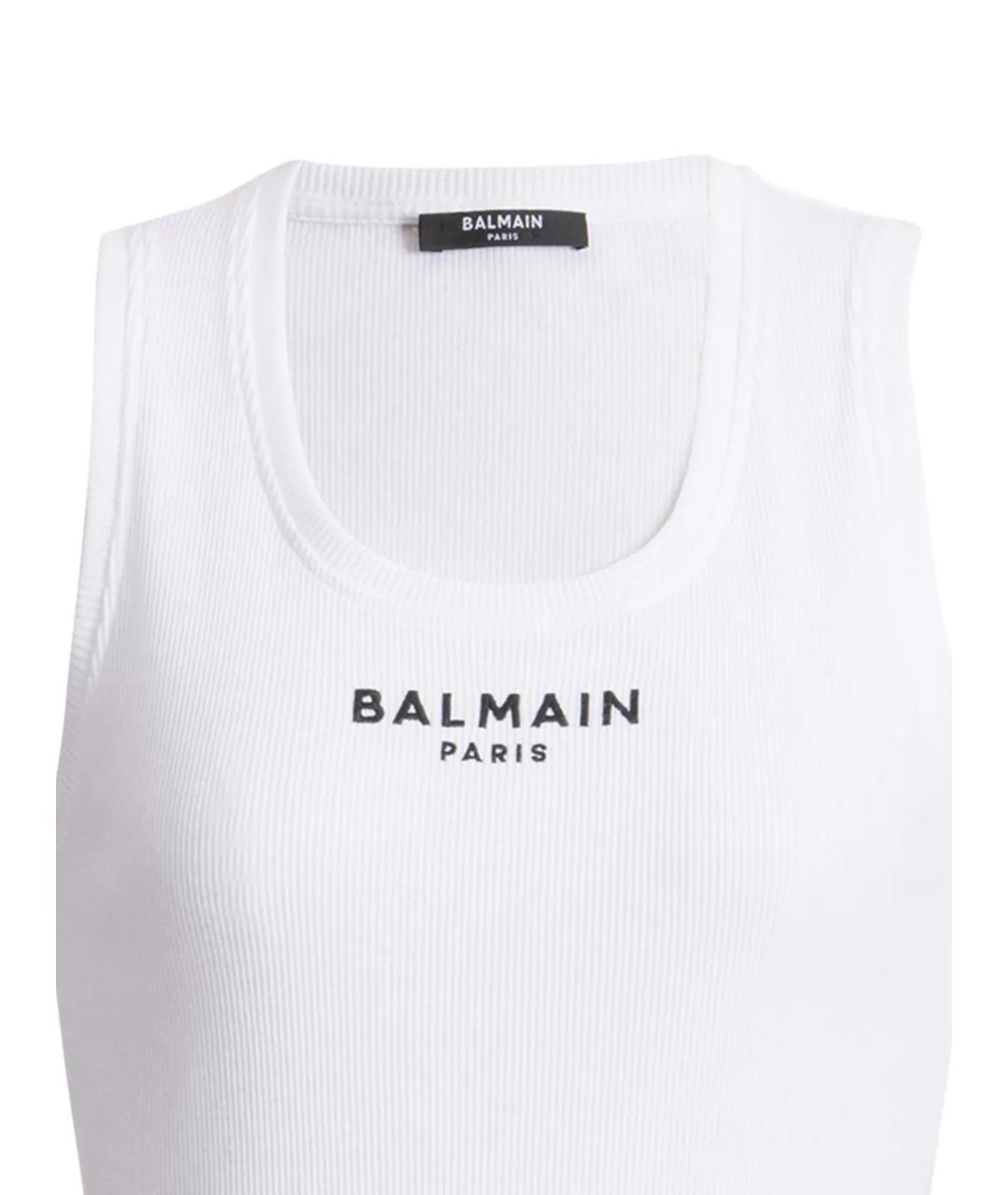 BALMAIN Хлопковая майка, фото 2