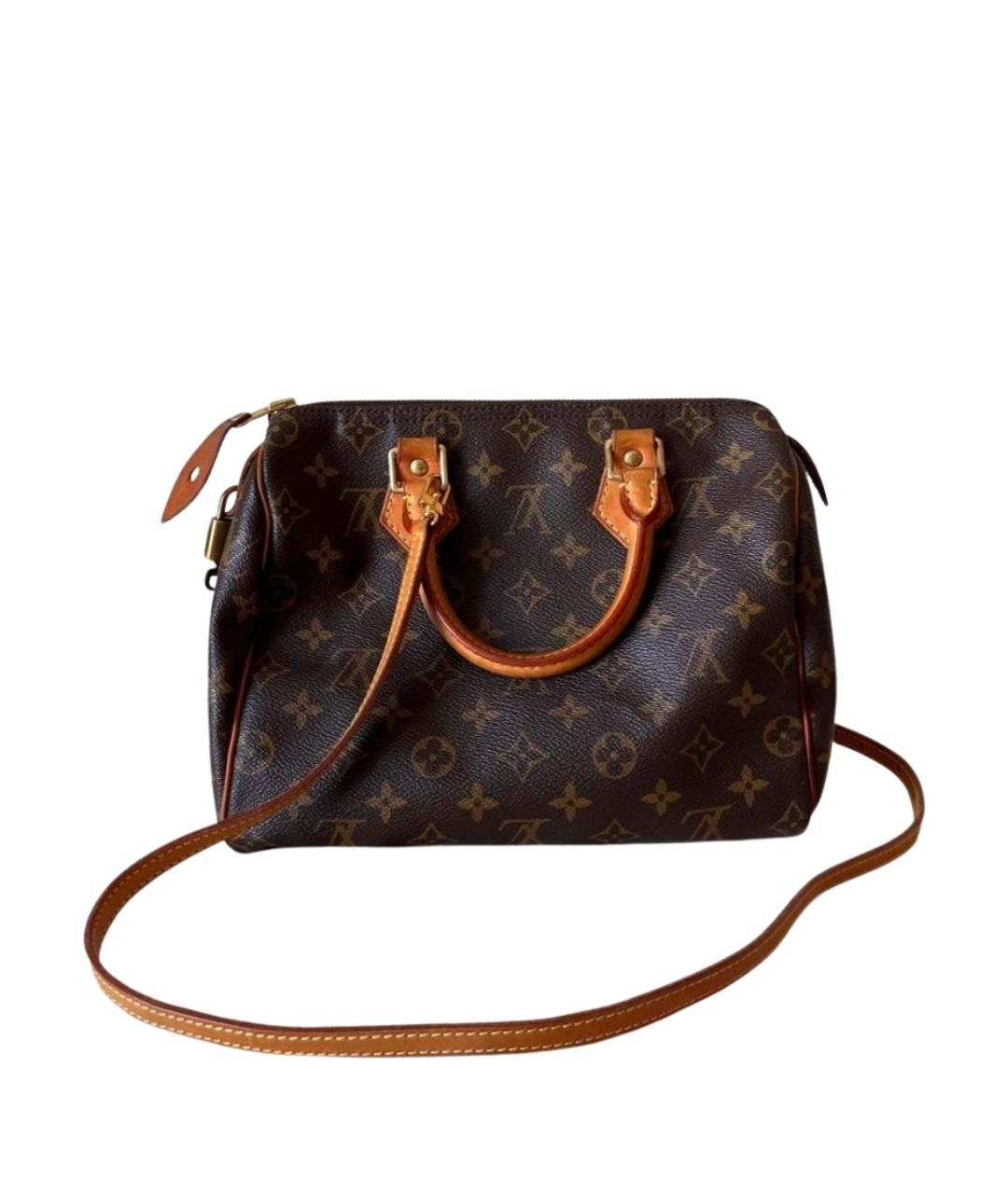 LOUIS VUITTON Коричневая сумка через плечо из канвы, фото 1