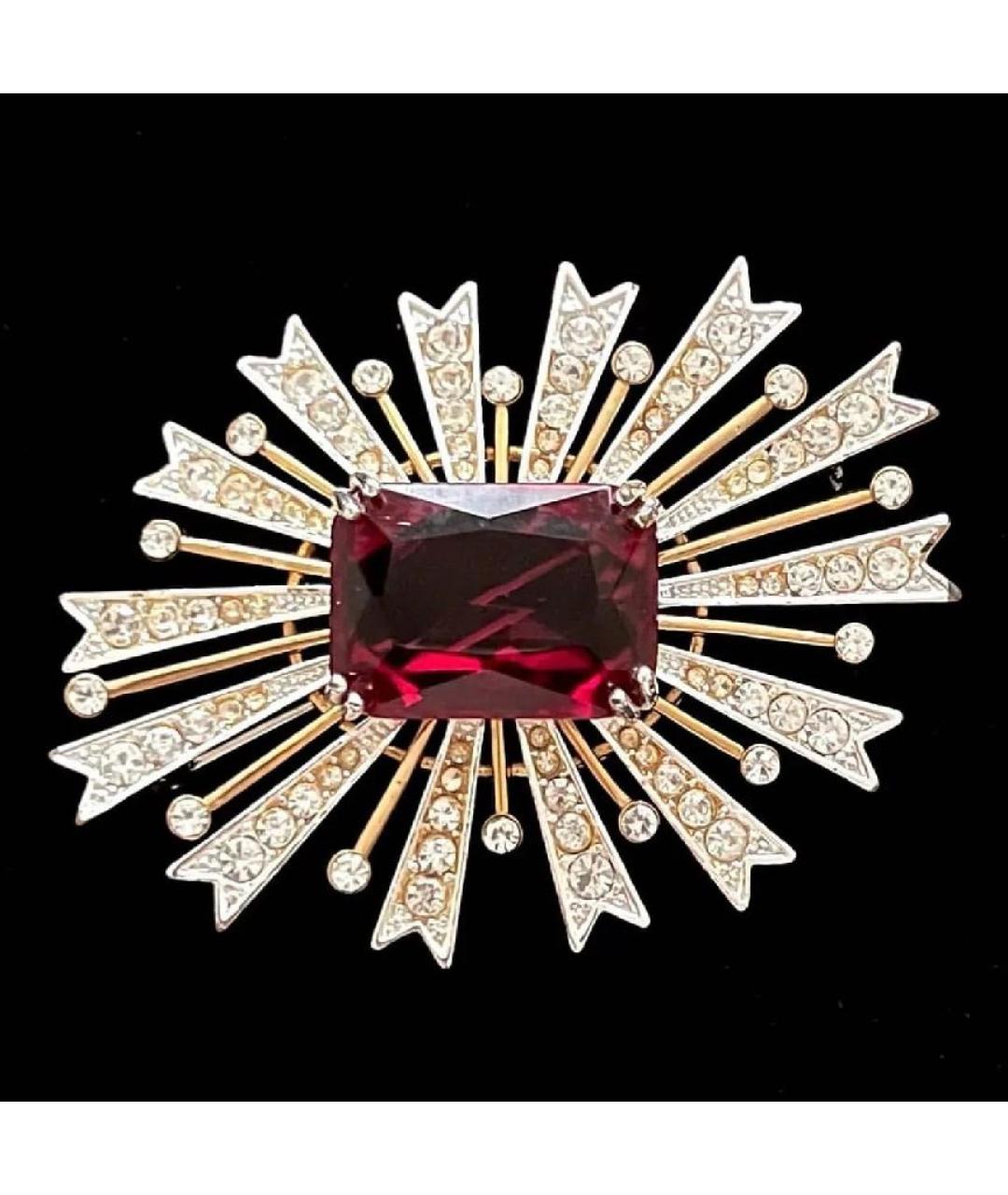 NINA RICCI Серебряная с серебряным покрытием булавка / брошь, фото 2