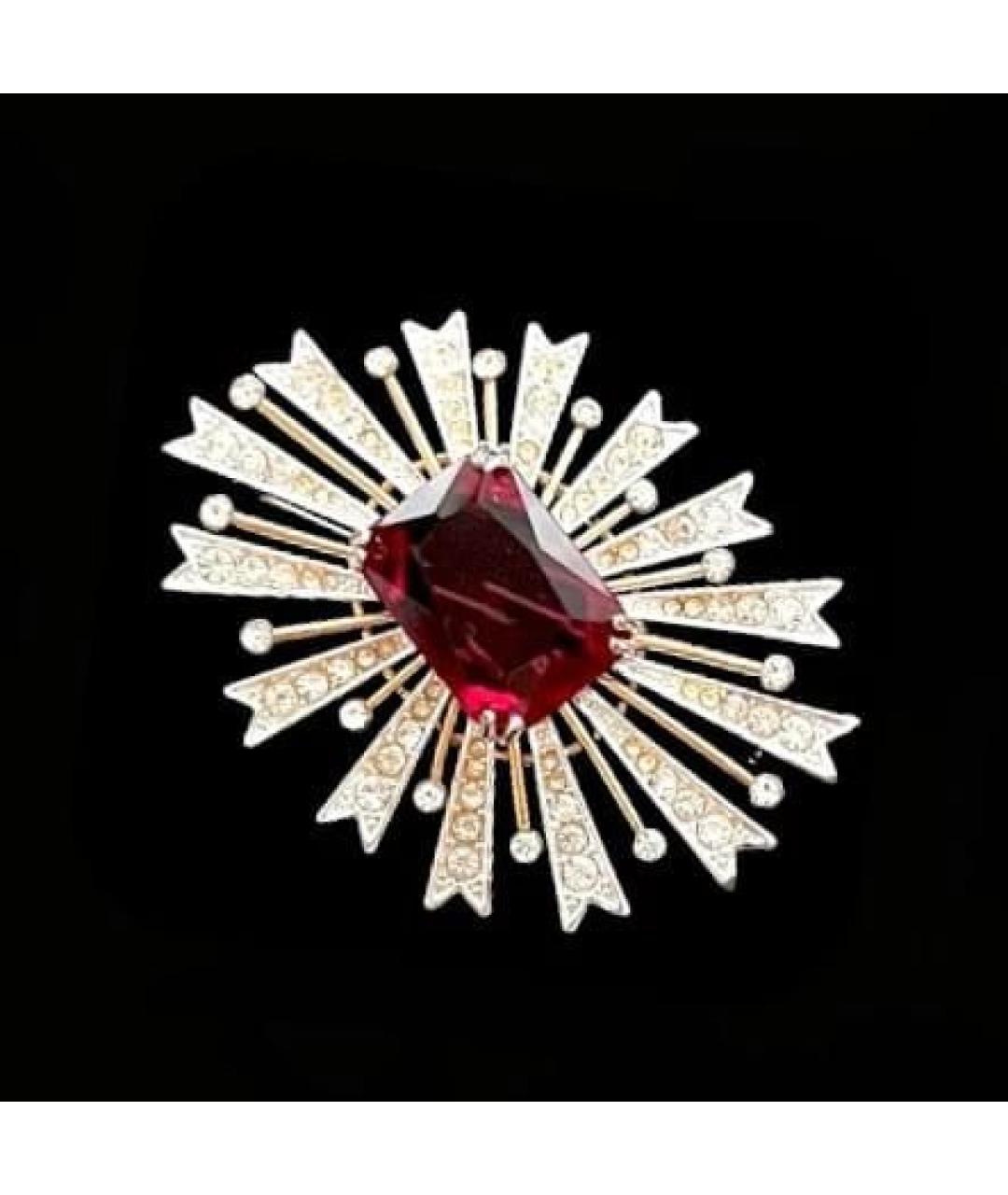NINA RICCI Серебряная с серебряным покрытием булавка / брошь, фото 3