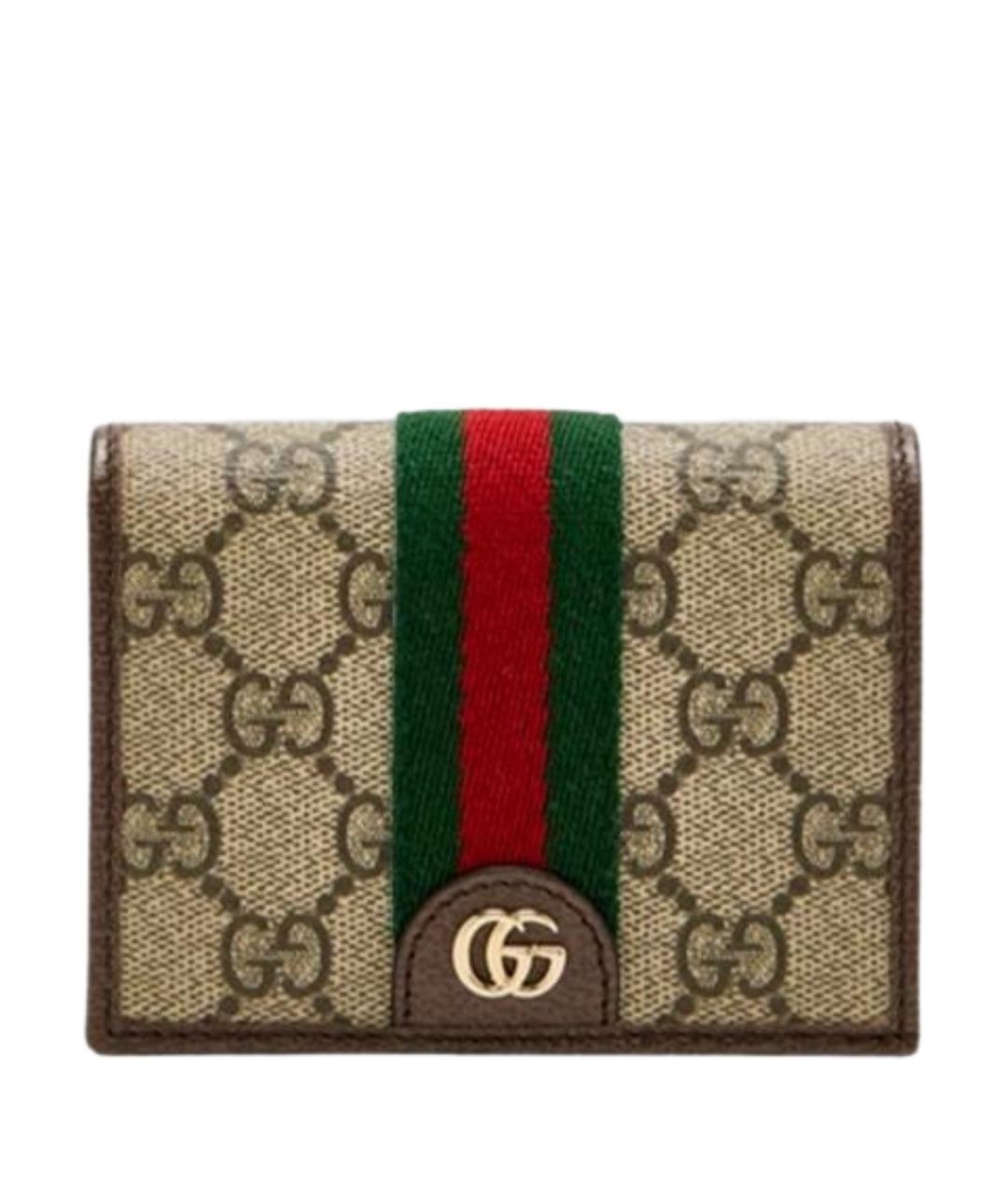 GUCCI Коричневый кошелек, фото 1