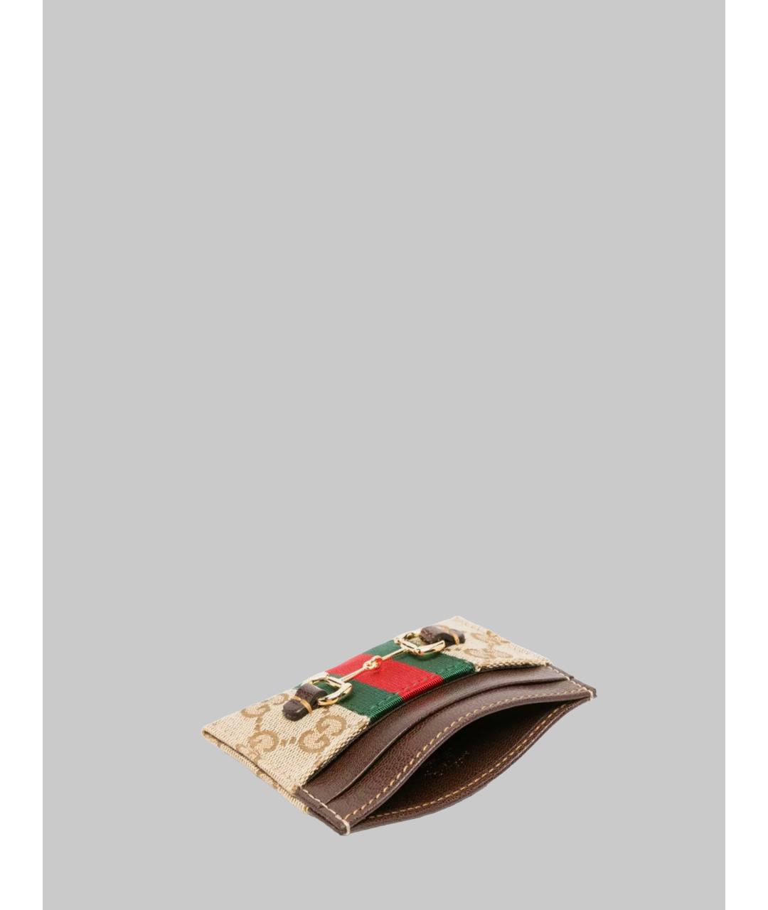 GUCCI Бежевый кардхолдер, фото 3