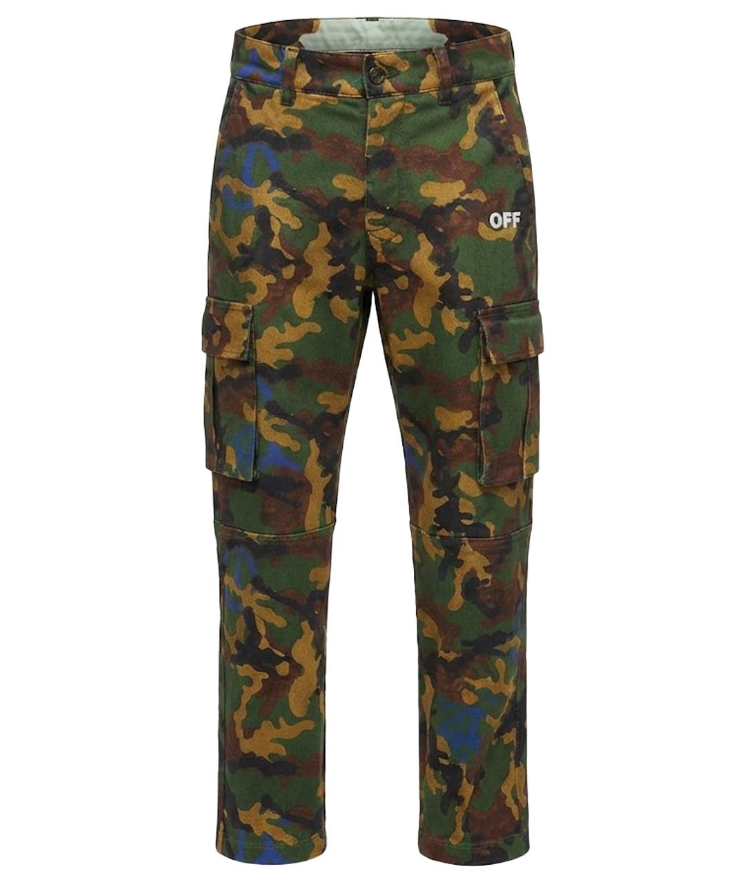 OFF-WHITE Зеленые брюки и шорты, фото 1