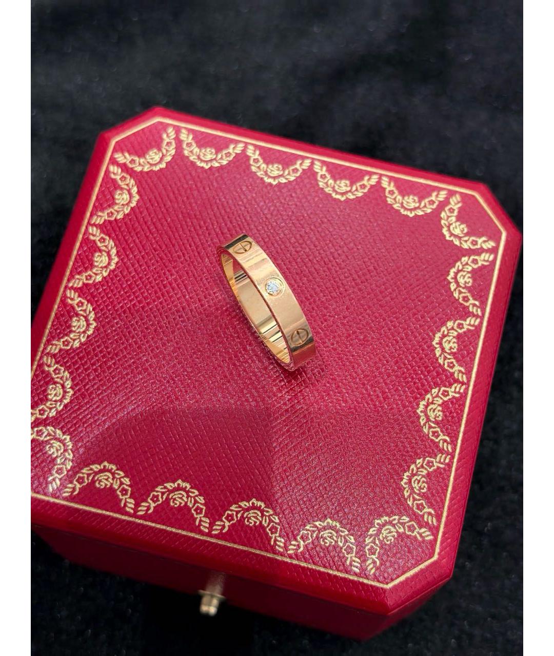 CARTIER Золотое кольцо из розового золота, фото 2