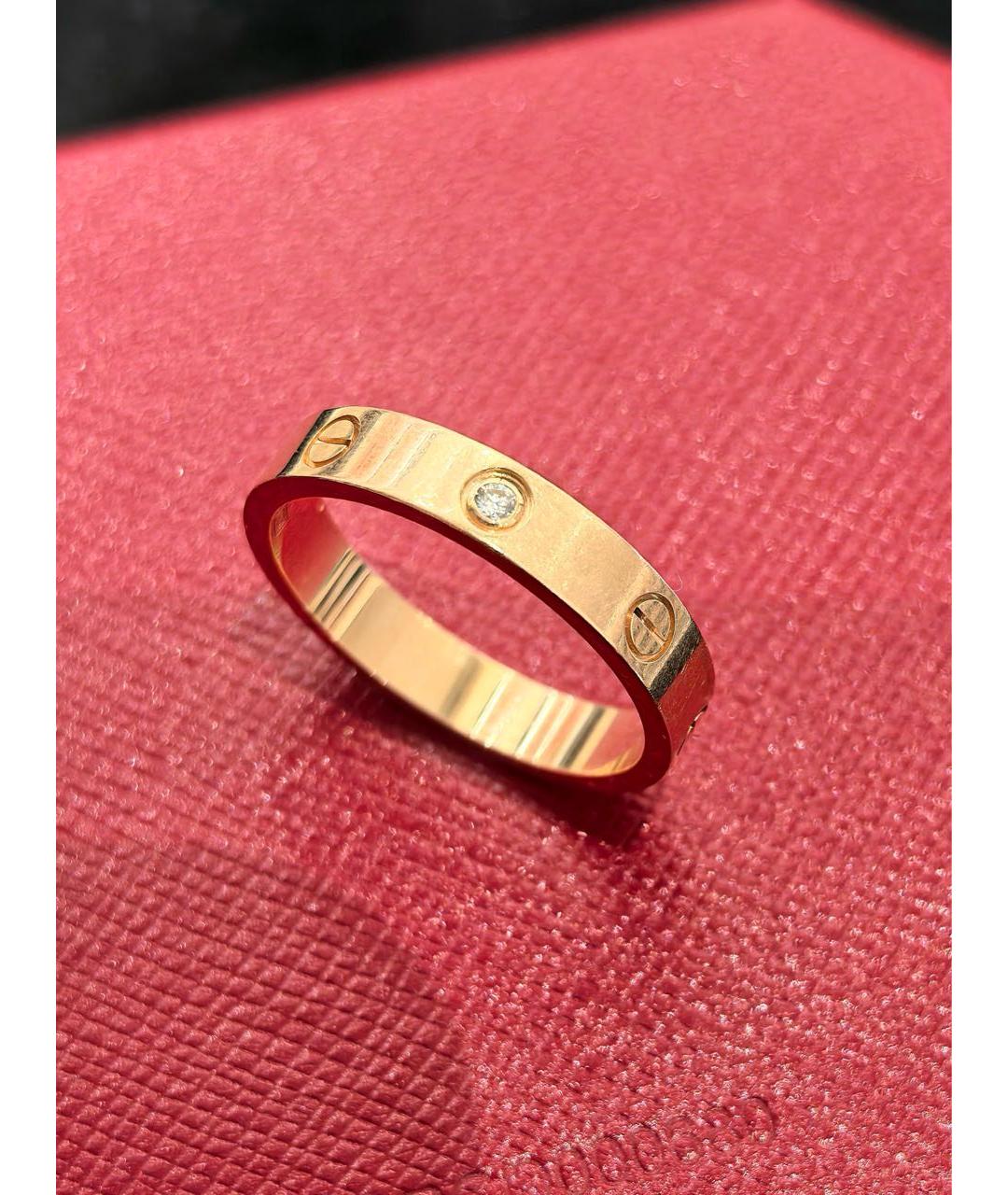CARTIER Золотое кольцо из розового золота, фото 4