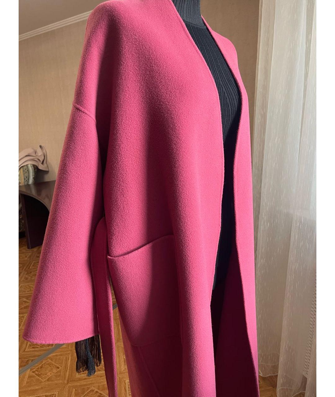 'S MAX MARA Коралловое кашемировое пальто, фото 3