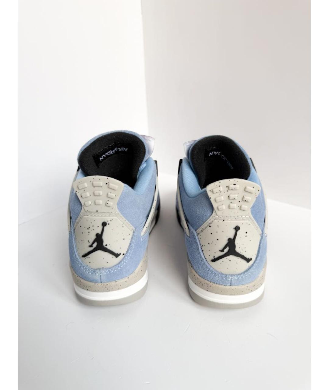NIKE Голубые замшевые кеды, фото 4