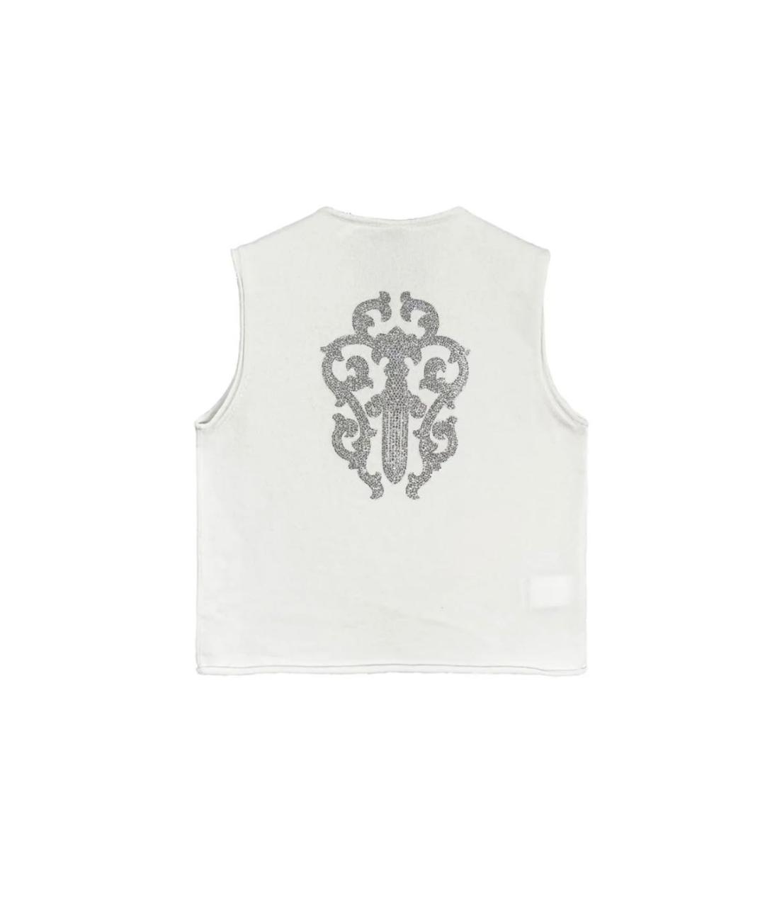 CHROME HEARTS Белая майка, фото 2