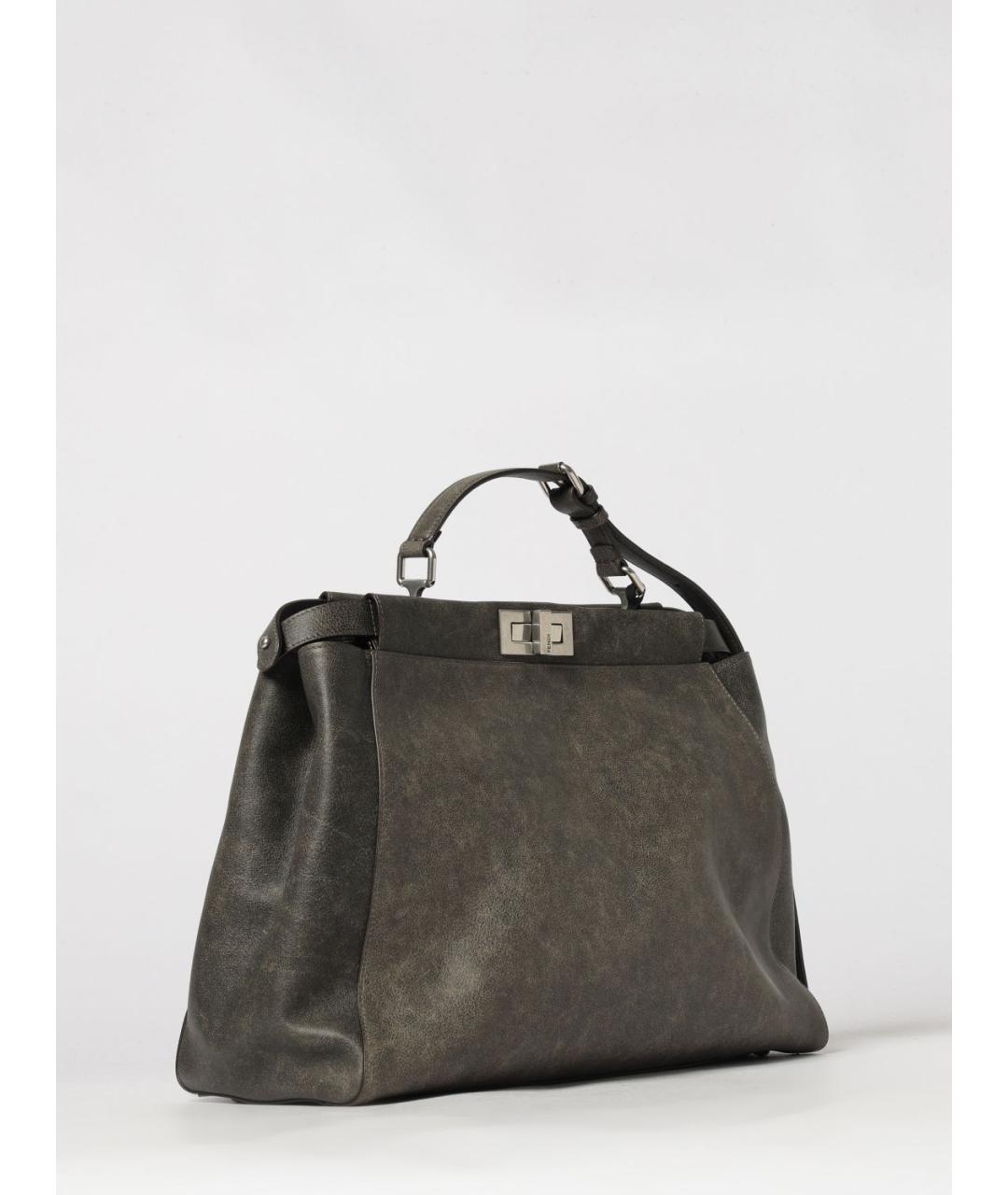 FENDI Мульти кожаная сумка тоут, фото 3