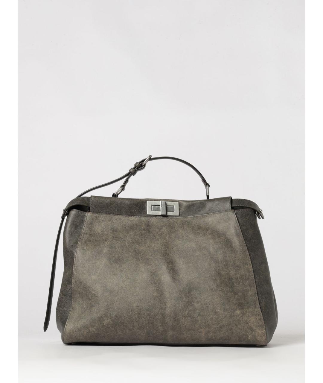 FENDI Мульти кожаная сумка тоут, фото 6