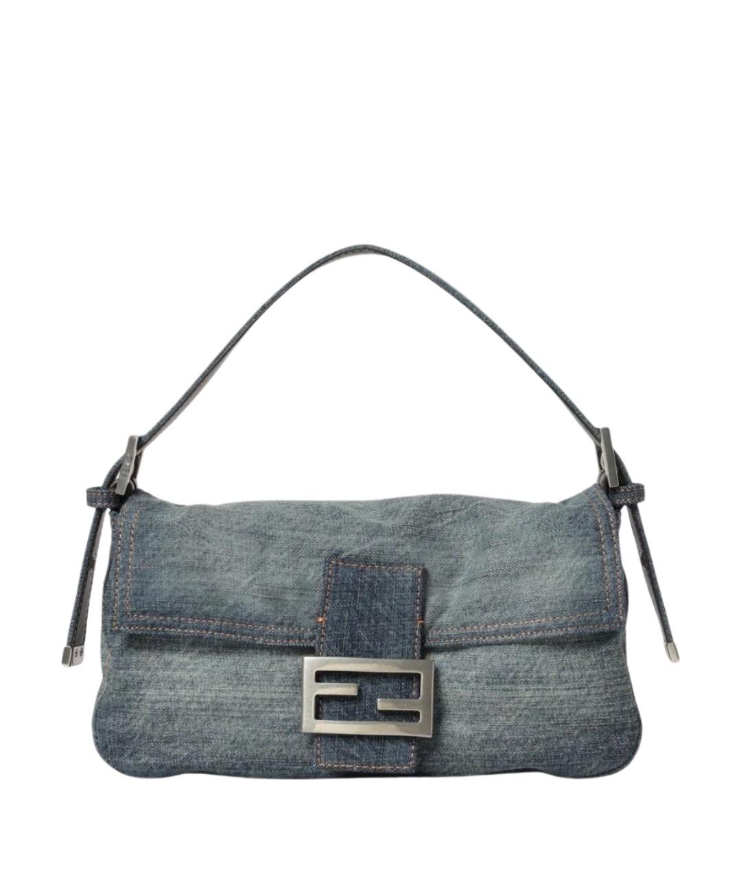 FENDI Синяя сумка через плечо, фото 1