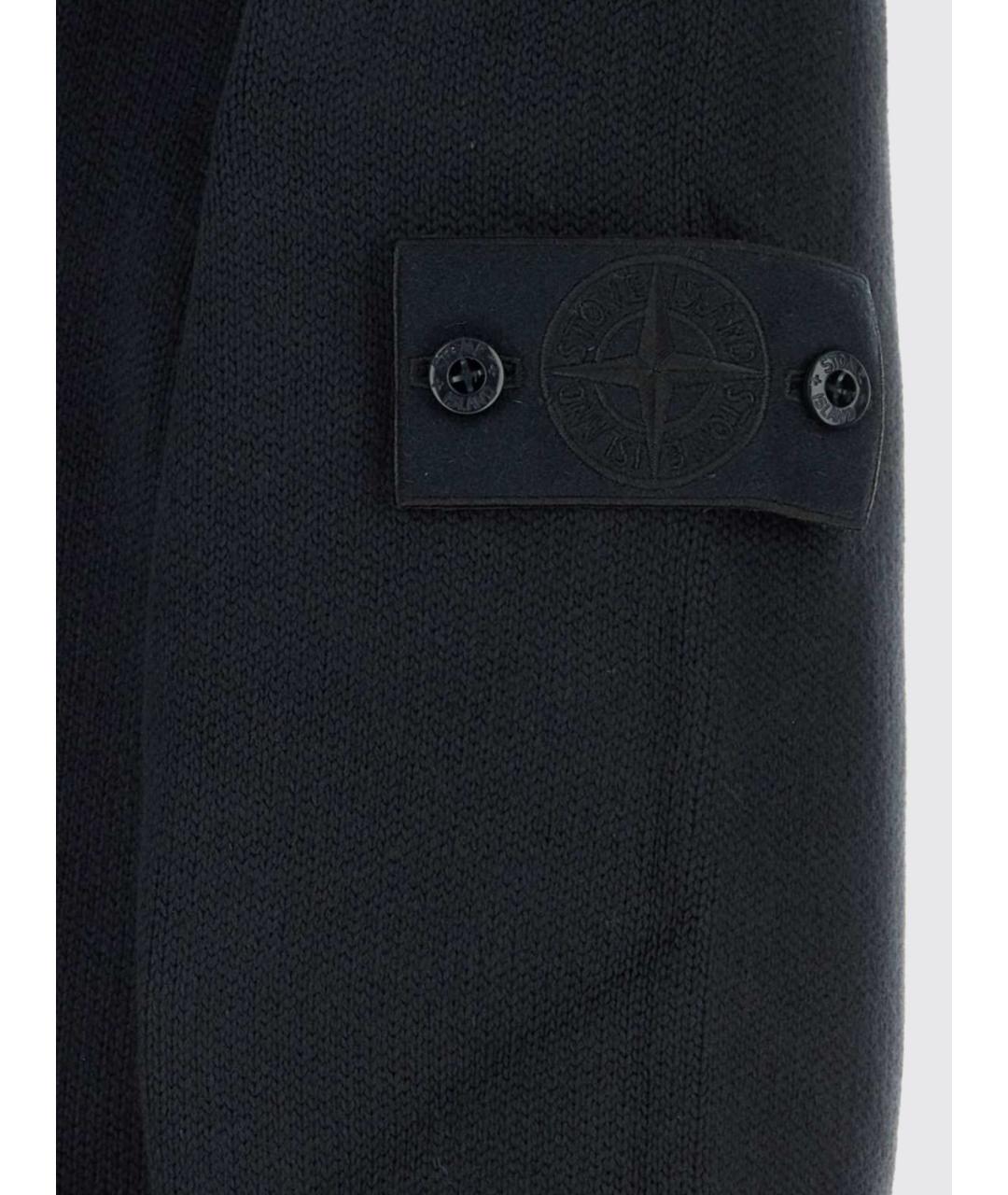 STONE ISLAND Синий джемпер / свитер, фото 4