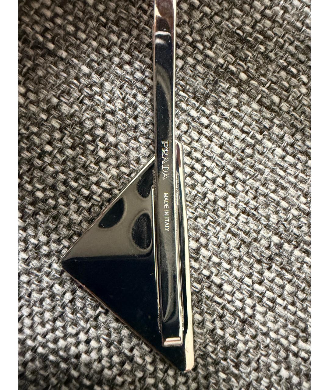 PRADA Белая заколка, фото 2