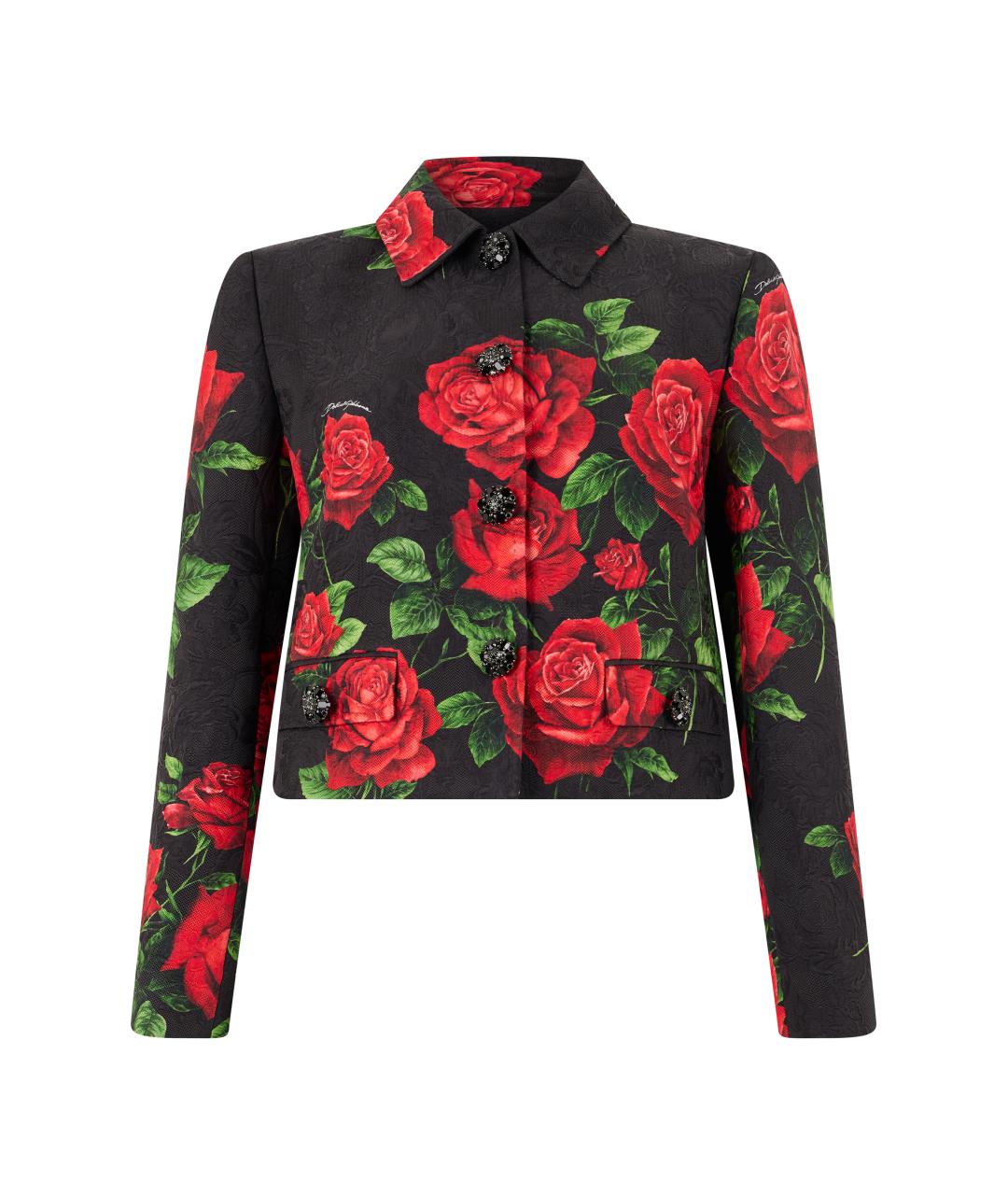 DOLCE&GABBANA Мульти хлопковый жакет/пиджак, фото 3