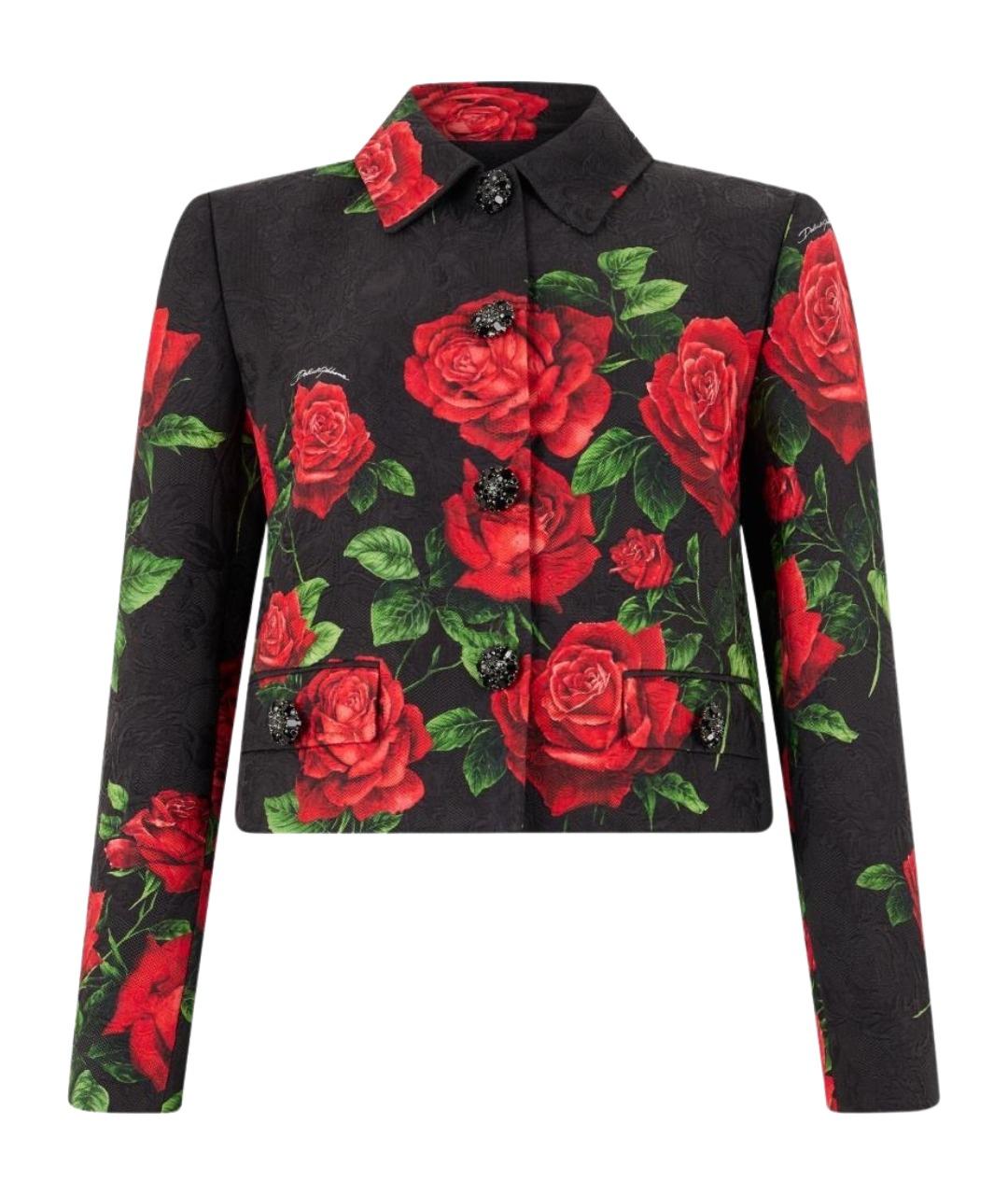 DOLCE&GABBANA Мульти хлопковый жакет/пиджак, фото 1