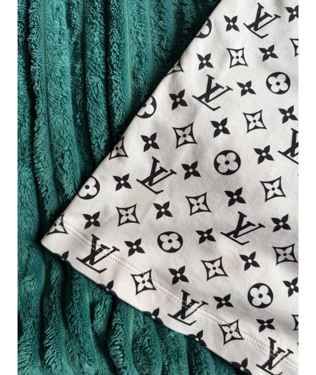 LOUIS VUITTON Хлопковая футболка, фото 4